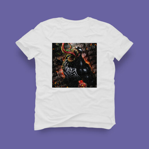 Футболка PrintBro Dark Side XI А3, Белая