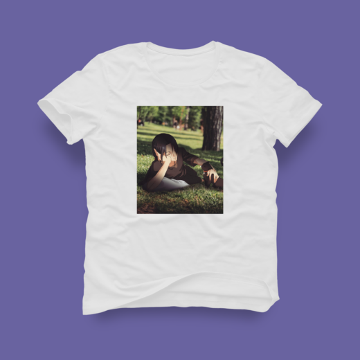 Футболка PrintBro "Ітаті Утіха" Біла