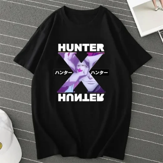 Футболка PrintBro Hunter × Hunter unisex Чорний