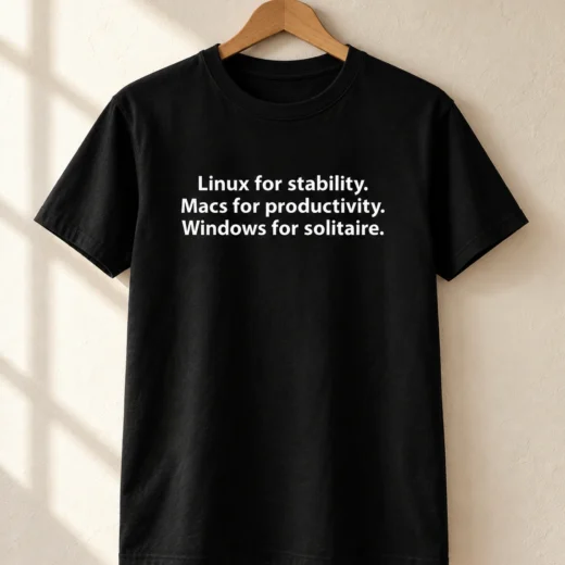 Футболка PrintBro Linux Mac Windows