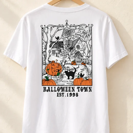 Футболка PrintBro Vintage Halloweentown 1998