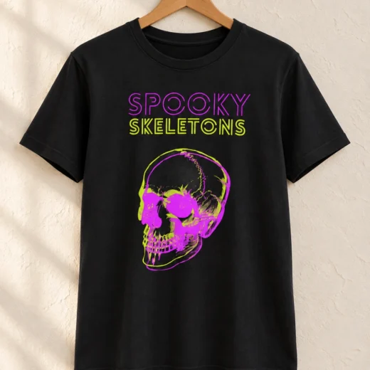 Футболка PrintBro Spooky Skeletons