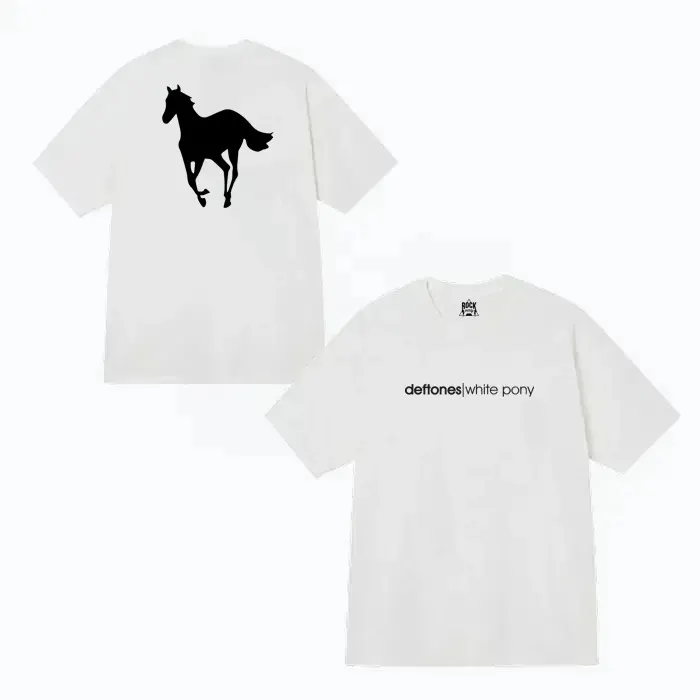 Біла Футболка PrintBro Deftones White Pony футболки Дефтонс унісекс