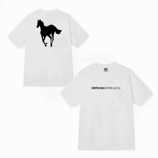 Біла Футболка PrintBro Deftones White Pony футболки Дефтонс унісекс