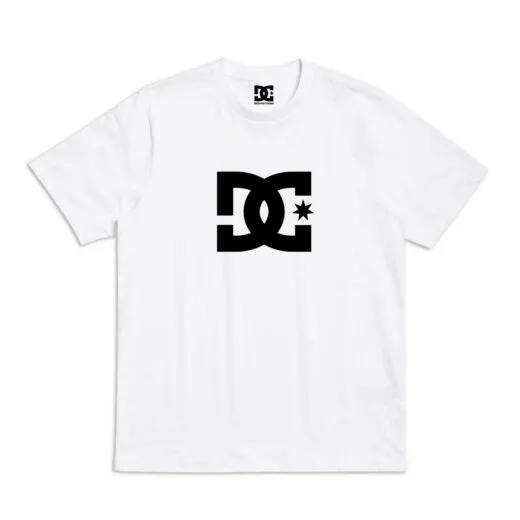 Біла Футболка PrintBro DC Shoes Star Logo унісекс Дисі